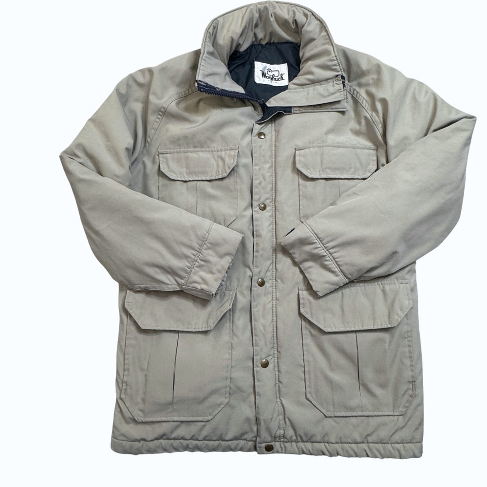 Woolrich Men's Field Jacket in Light Taupe